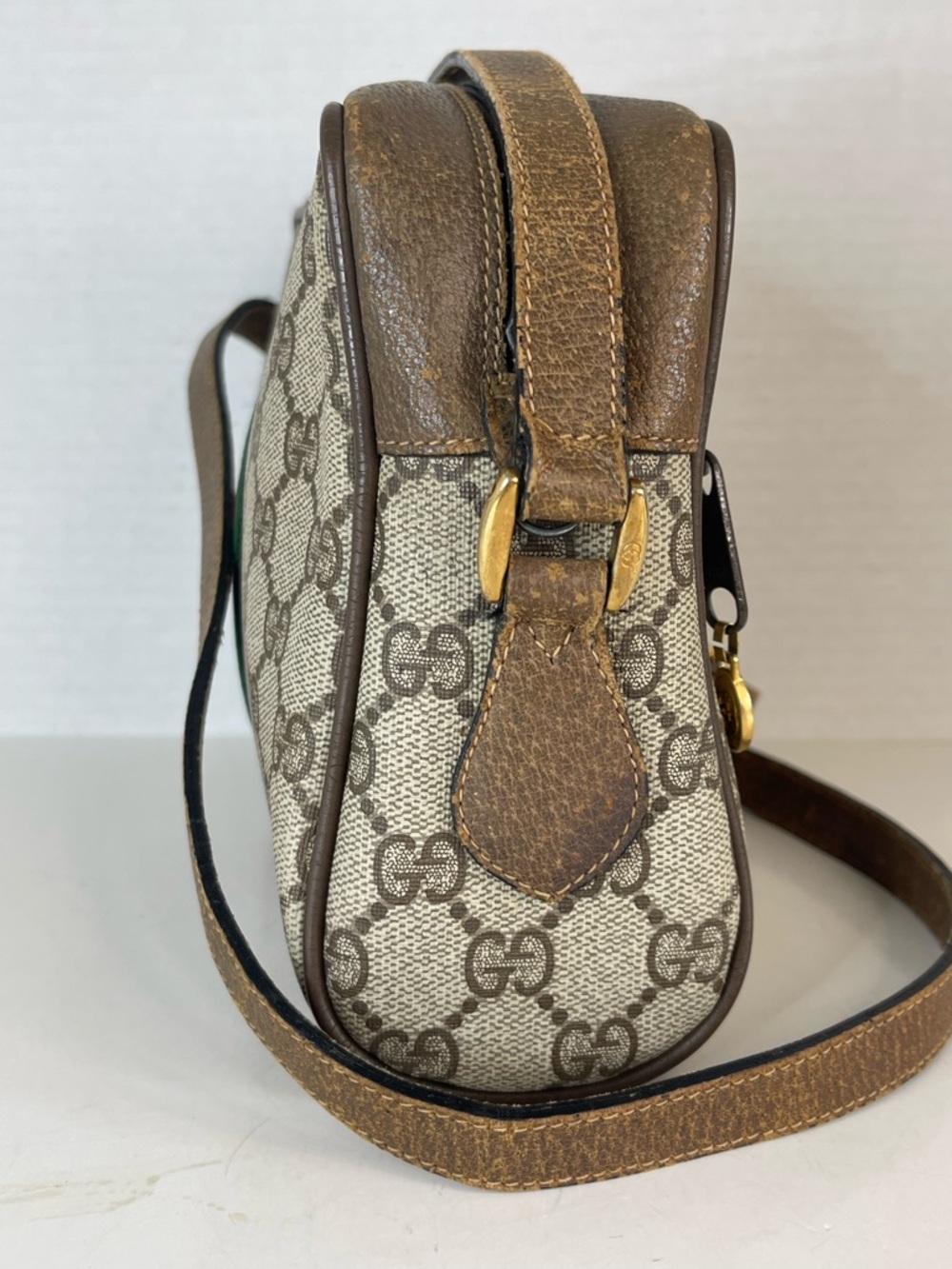 Gucci Ophidia GG Supreme Web Sherry Line shoulder bag - Picture 4 of 16